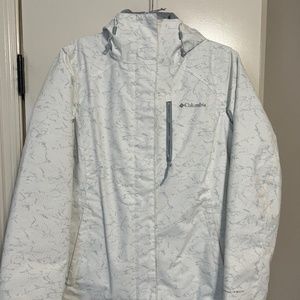 Columbia ski interchangeable jacket -marble